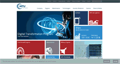 Desktop Screenshot of mtu.de