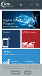 Mobile Screenshot of mtu.de